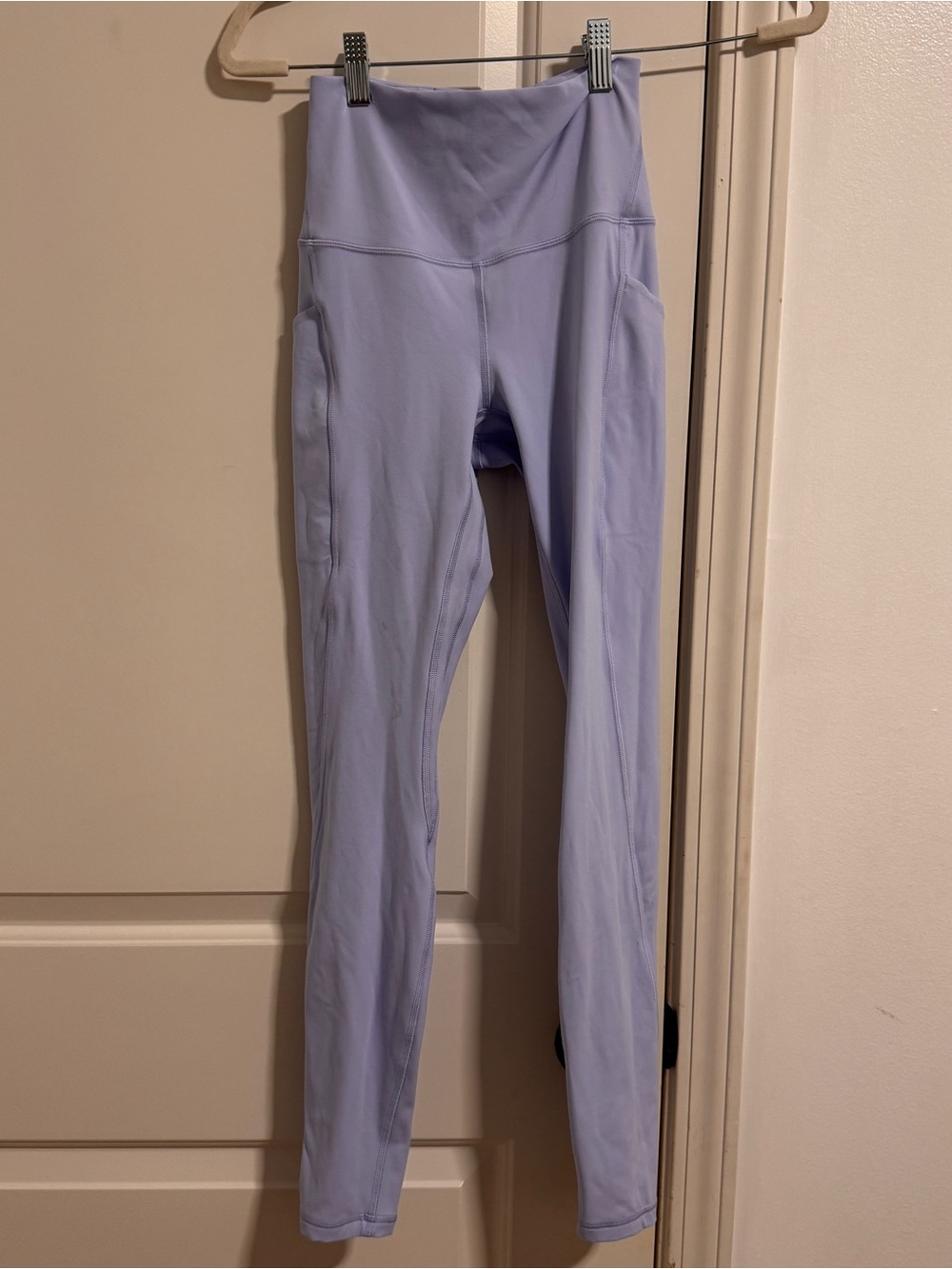 lululemon athletica Light Lavender High-Rise Leggings with Side Pockets